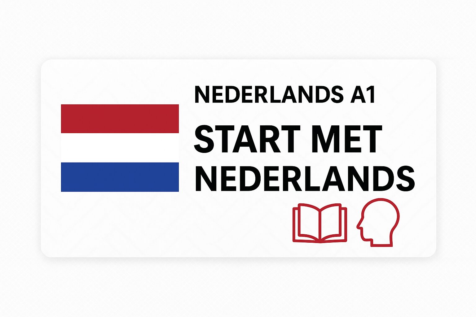 Learn Dutch From A0 To A1