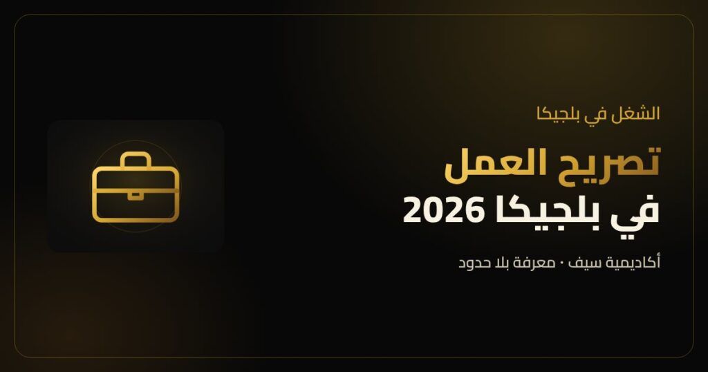 تصريح العمل في بلجيكا لغير الأوروبيين